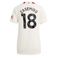 Camiseta Manchester United Casemiro #18 Tercera Equipación Replica 2023-24 para mujer mangas cortas